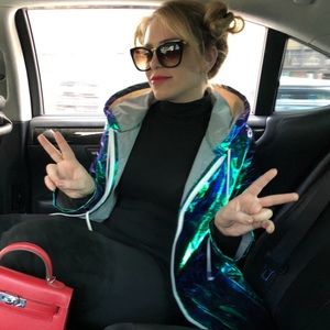 PLT thin (rain) jacket colorful NEVER WORN